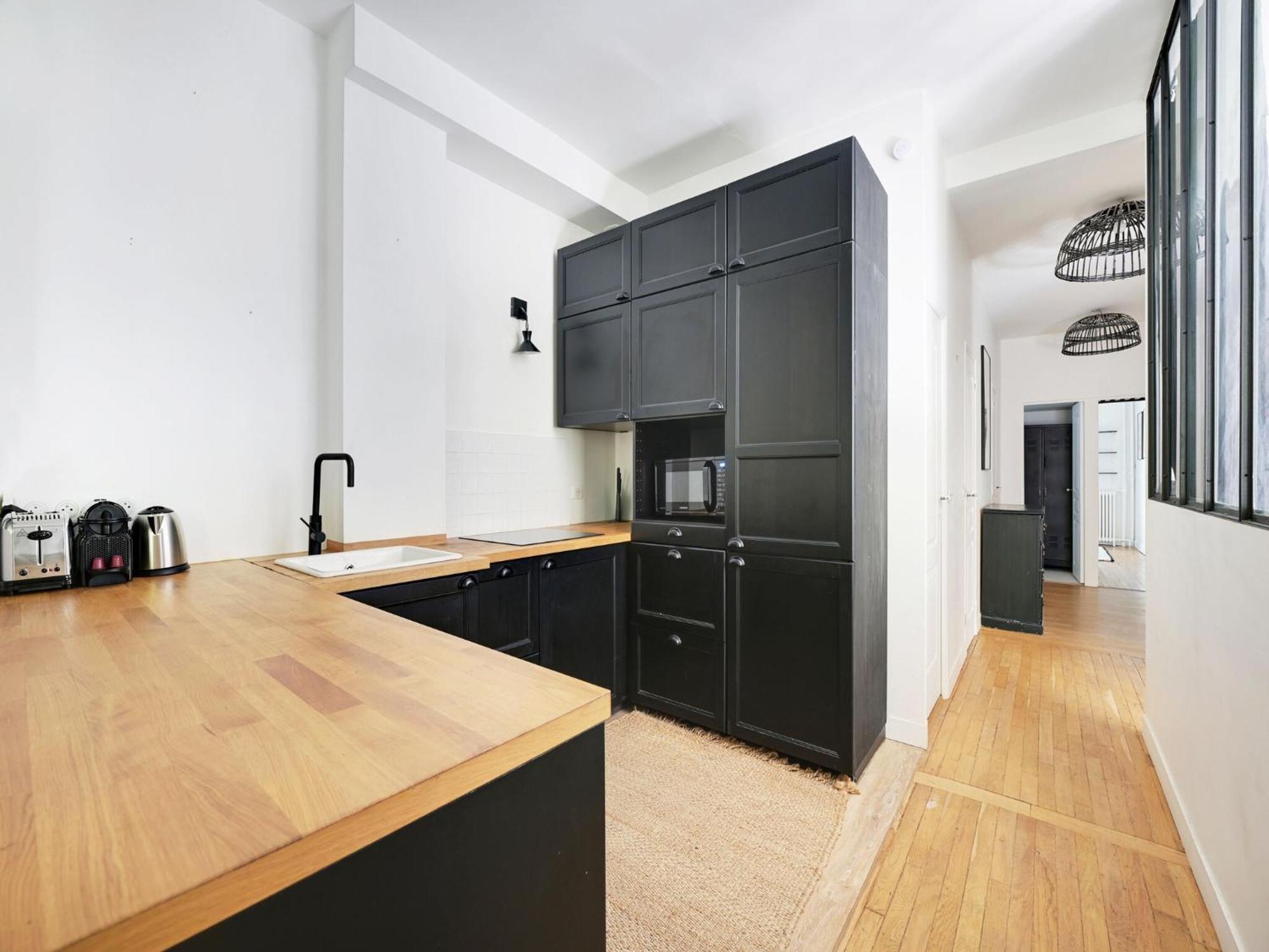 Appt Garden 3 Bdr 6p - Mirabeau - Auteuil * Paris